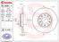 08.N282.11 Brembo Brake Rotor