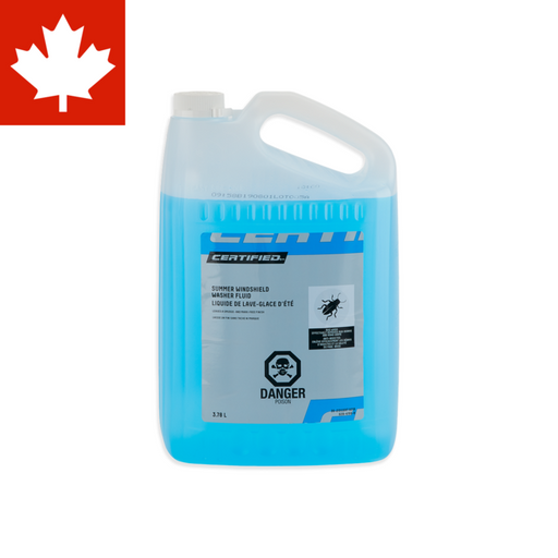 15-213OEM Certified Summer Windshield Washer Fluid with Bug Remover, 3.78-L