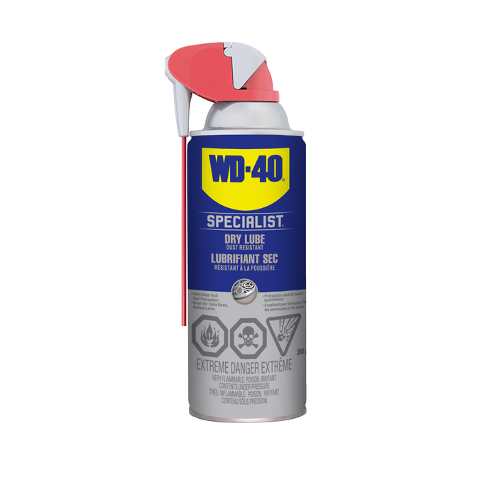 WD-40 Dry Lube W/ Ptfe Smart Straw