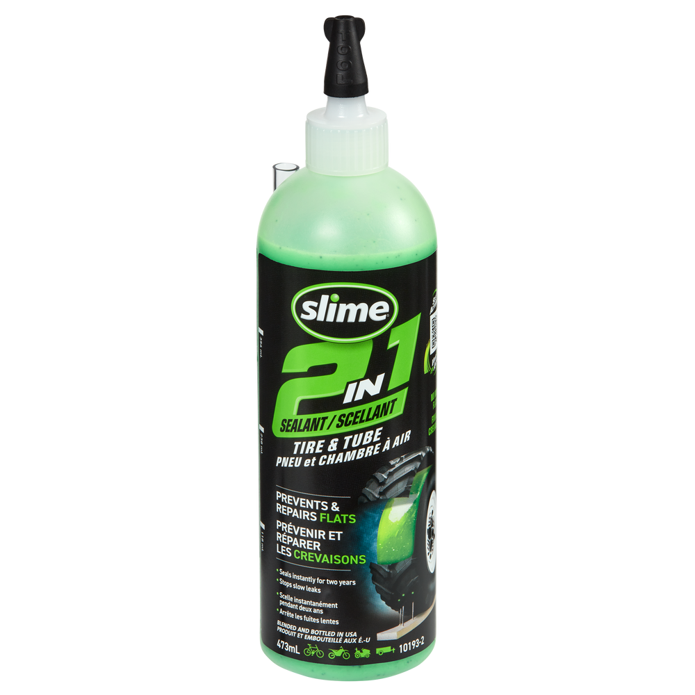 Slime® 2-in-1 Tire Repair Tube & Tire Sealant473-mL