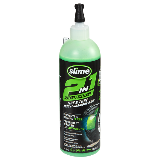 Slime® 2-in-1 Tire Repair Tube & Tire Sealant473-mL