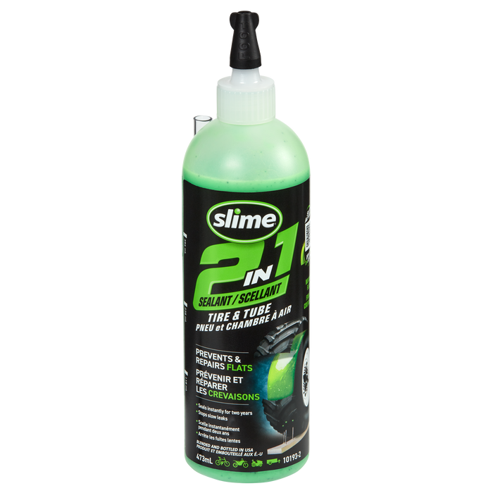 Slime® 2-in-1 Tire Repair Tube & Tire Sealant473-mL