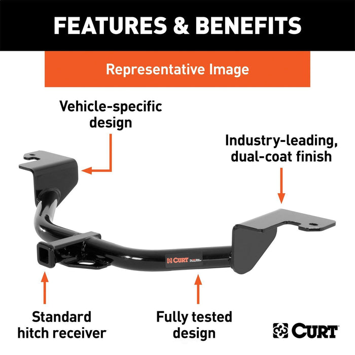 Class 1 Trailer Hitch, 1-1/4 Receiver, Select Honda CR-V