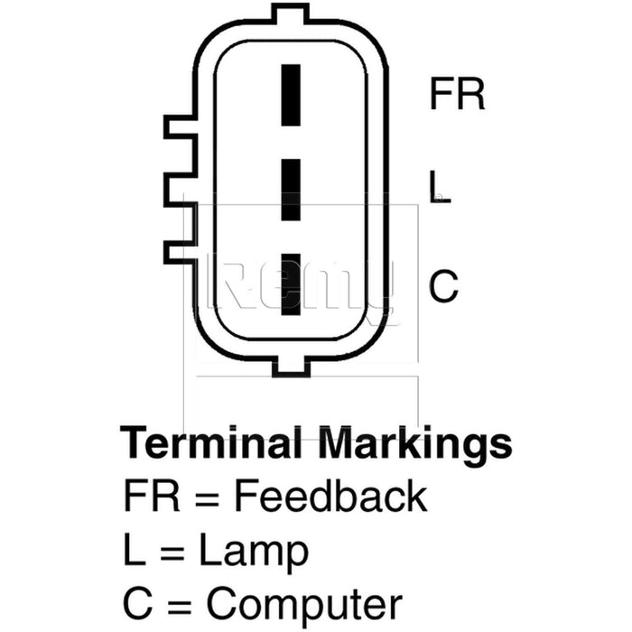 11078 REMY Alternator