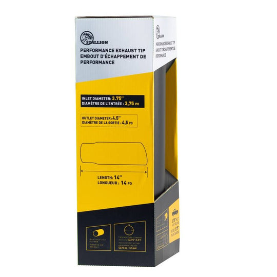 12210B PMB1016B 14 Bully Black Exhaust Tip