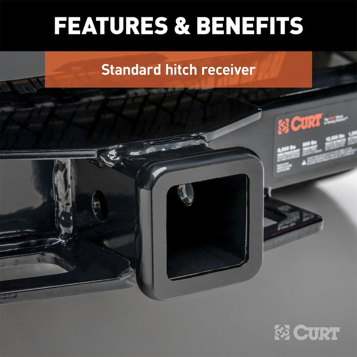 Class 3 Trailer Hitch, 2 Receiver, Select Jeep Renegade