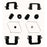 13726Q CARLSON DISC BRAKE HARDWARE KIT