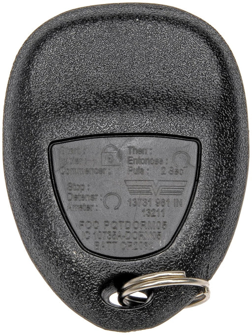 13731 Dorman GM 5-Button Remote Key Fob, 13731