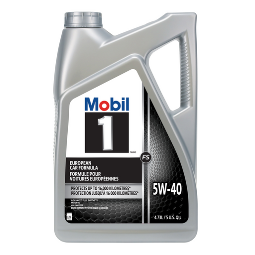 Mobil 1 Euro 5w40 Motor Oil, Jugs