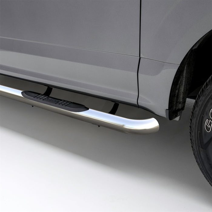 205045-2 Aries 3 Round Side Bars, Polished Stainless