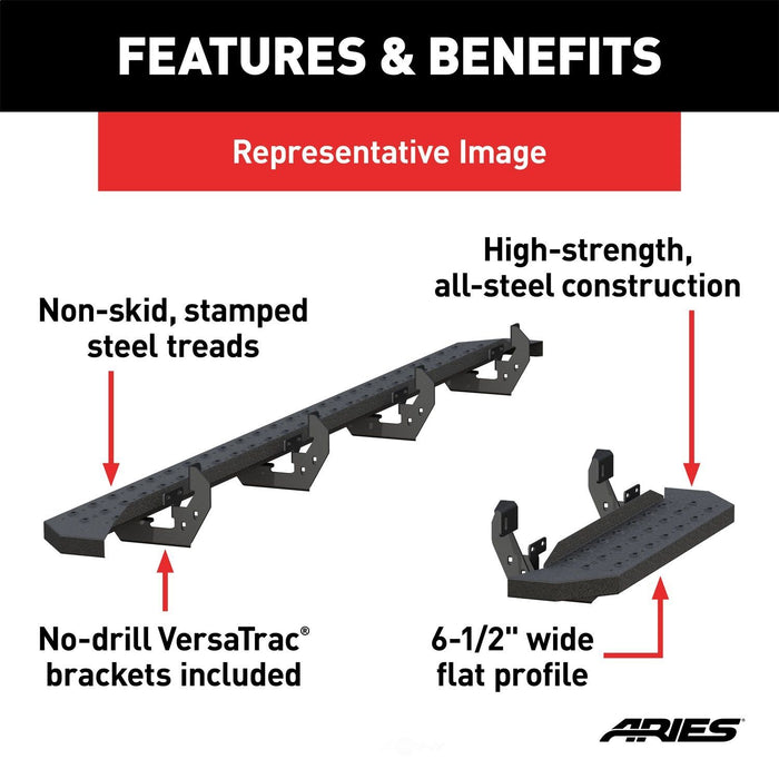 2055539 Aries Ridgestep 6-1/2 Running Boards