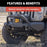 2082050 Aries TrailChaser Front Bumper