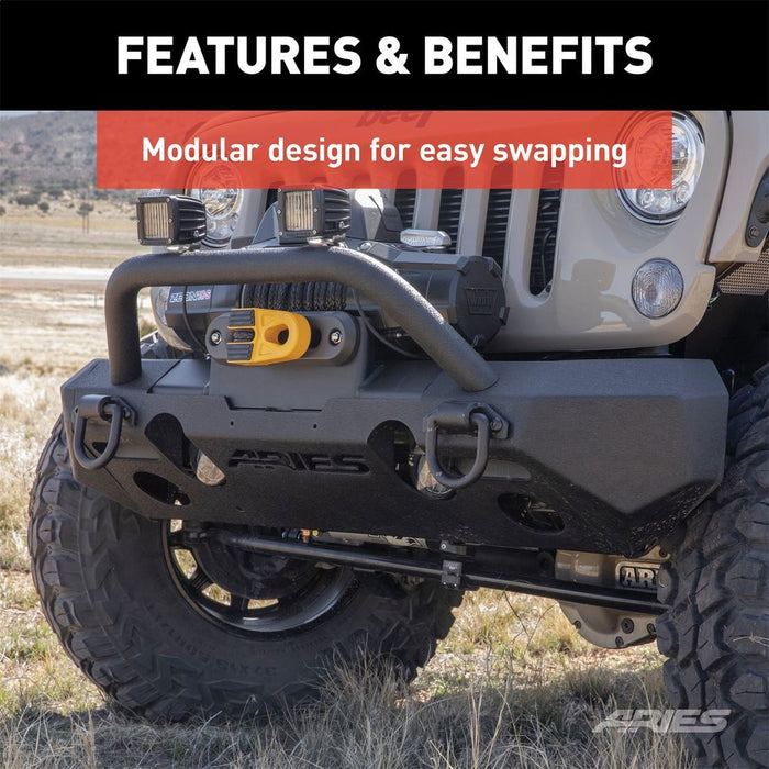 2082050 Aries TrailChaser Front Bumper