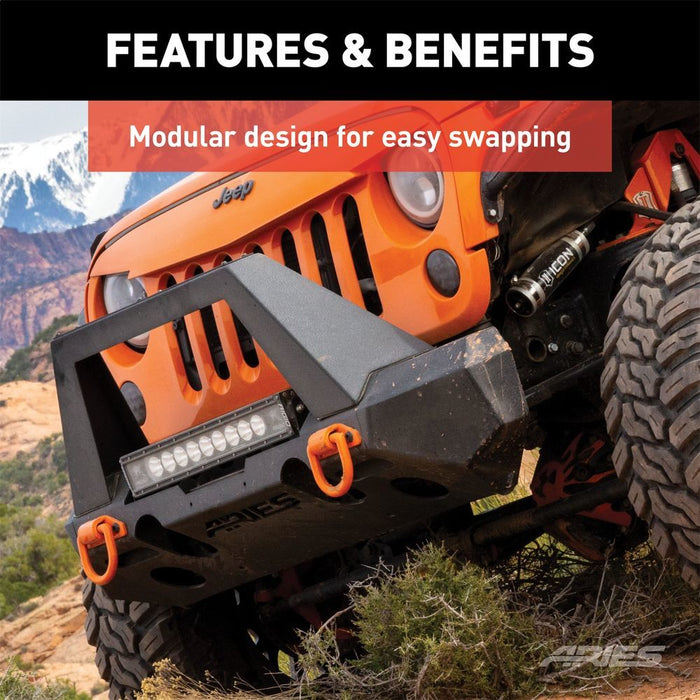 2082055 Aries TrailChaser Front Bumper