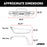 2082086 Trailchaser Front Bumper w/ Fender Flare