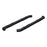 209018 Aries 3 Round Semi-Gloss Black Steel Side Bars