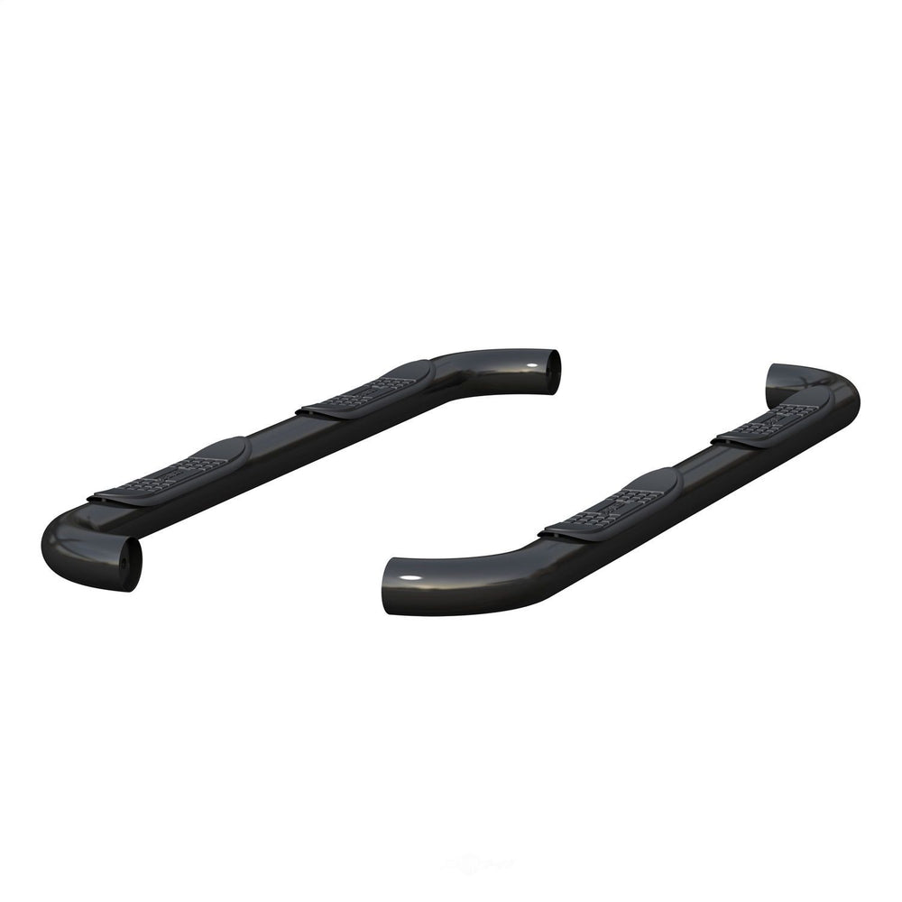 213025 Aries 3 Round Side Bars, Black