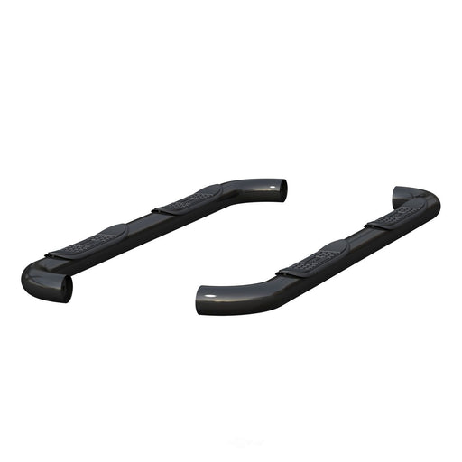 213025 Aries 3 Round Side Bars, Black
