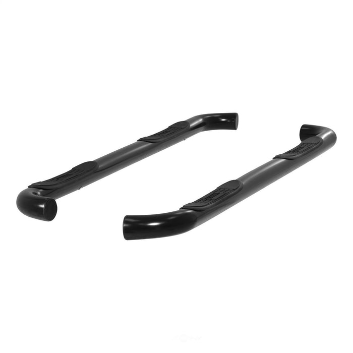 213044 Aries 3 Round Side Bars, Black