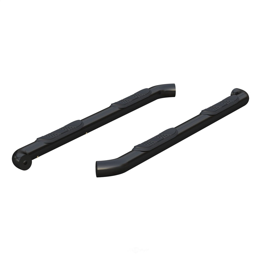214051 Aries 3 Round Semi-Gloss Black Stainless Side Bars