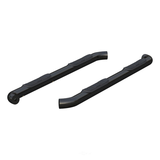 214051 Aries 3 Round Semi-Gloss Black Stainless Side Bars