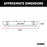 2156001 Aries TrailCrusher Front Bumper