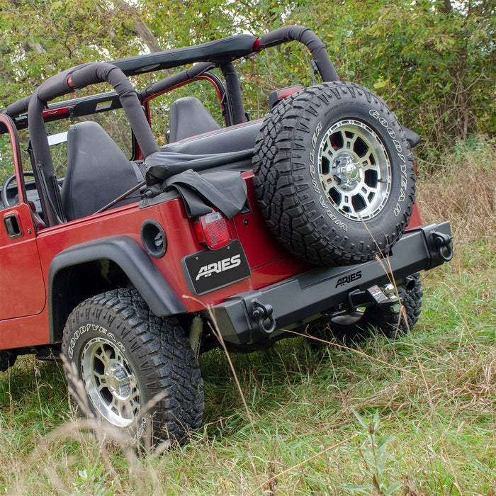 2157001 Aries Trailcrusher Jeep TJ Rear Bumper