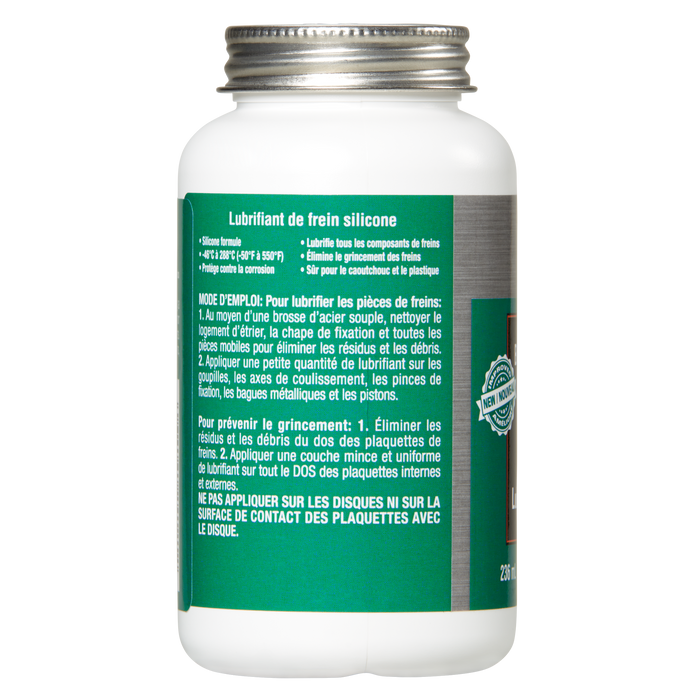 Permatex® Green Silicone Brake Lubricant, 236mL Can