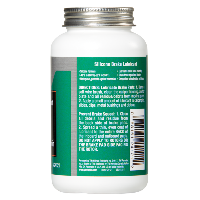 Permatex® Green Silicone Brake Lubricant, 236mL Can