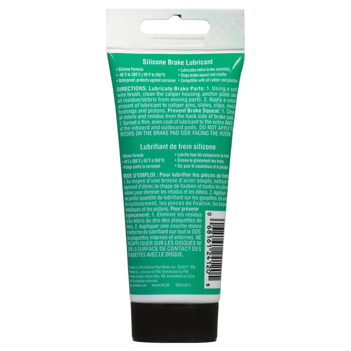 24120 Permatex Green Silicone Brake Lubricant 80mL