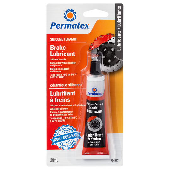 Permatex® Orange Silicone Ceramic Brake Lubricant, 28g Tube