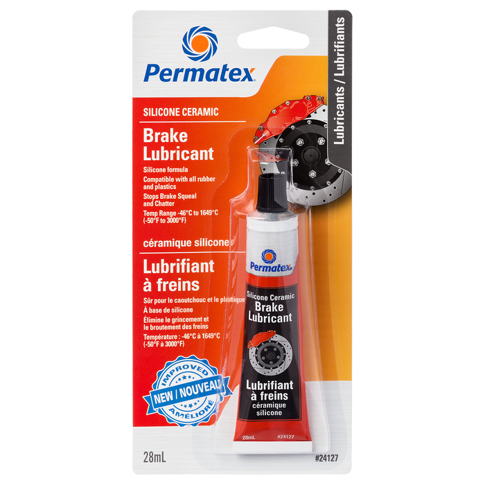 Permatex® Orange Silicone Ceramic Brake Lubricant, 28g Tube
