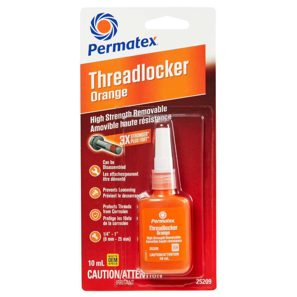 25209 Permatex Orange Threadlocker 10mL — Partsource