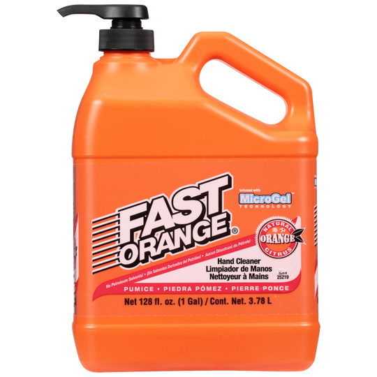 FAST ORANGE® FINE PUMICE LOTION HAND CLEANER, 1 GAL W/PUMP