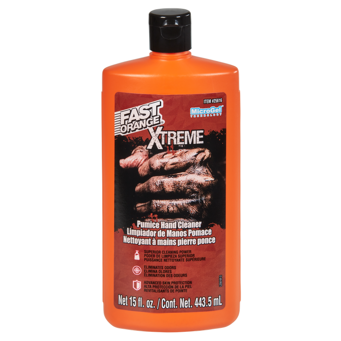 Fast Orange® Xtreme Pumice Hand Cleaner, 443mL