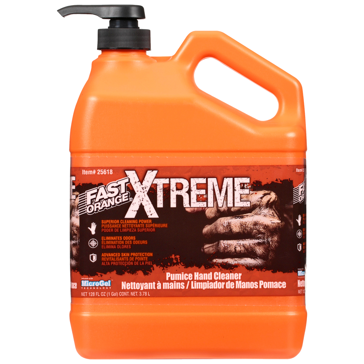 フェイスクリーム Orange Fast Orange® Xtreme Pumice Hand Cleaner, 3.78L — Partsource