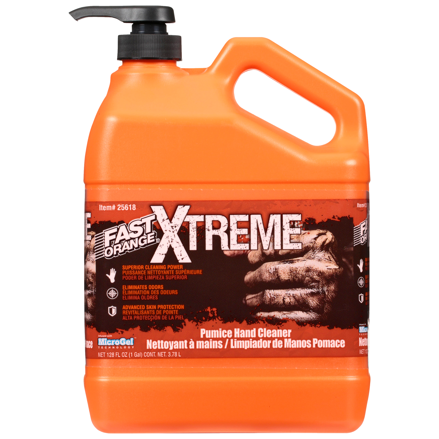Fast Orange® Xtreme Pumice Hand Cleaner, 3.78L — Partsource Fast Orange® Xtreme Pumice Hand Cleaner, 3.78L — Partsource