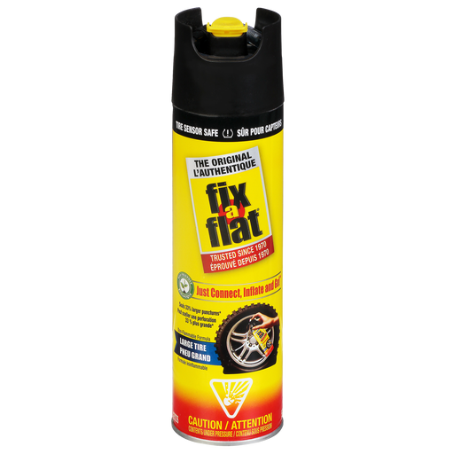 Fix-A-Flat® Large Tire Sealant/Inflator, 567g Aerosol