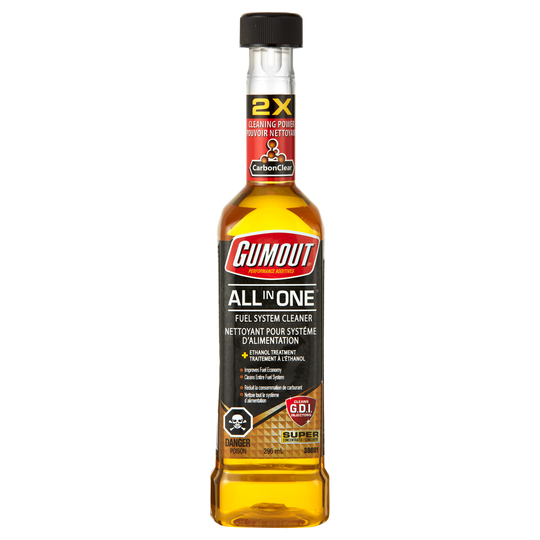 Gumout 30001 All-in-One® Fuel System Cleaner, 296-mL