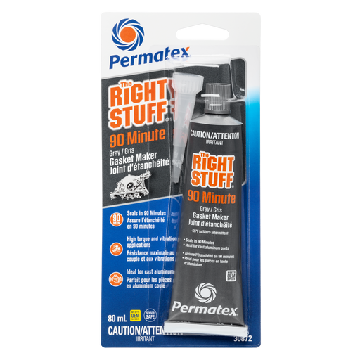 Permatex® 30872 Right Stuff 90 Minute Gasket Maker, Grey, 80ml