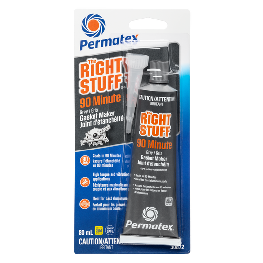 Permatex® 30872 Right Stuff 90 Minute Gasket Maker, Grey, 80ml