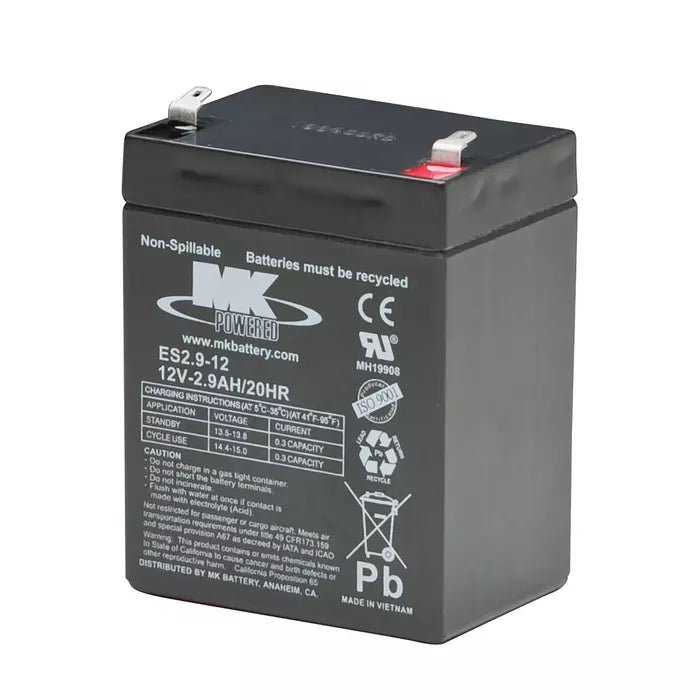 12V2.9 MK Utility Battery