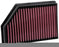 335098 K&N HIGH-FLOW REPLACEMENT AIR FILTER