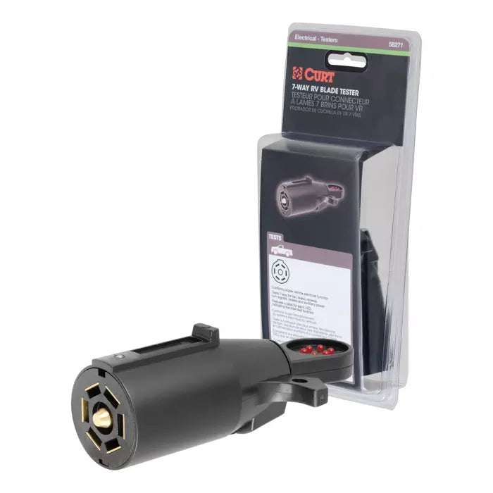 58271 7-Way RV Blade Connector Tester (Packaged)
