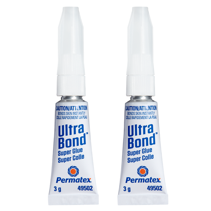Permatex® Ultra Bond® 495 Super Glue, 2g Tube