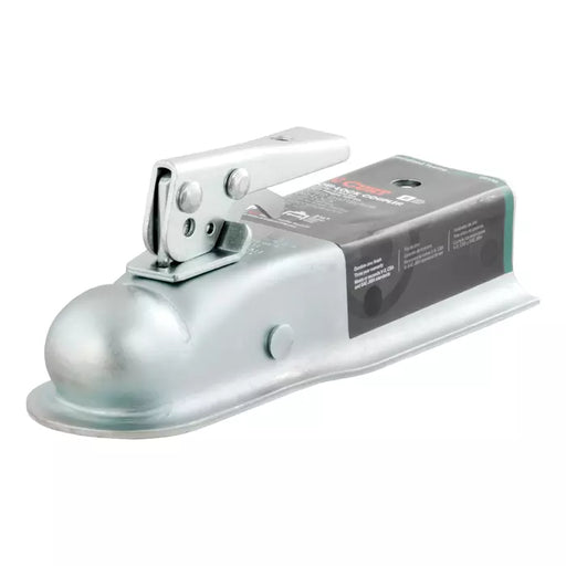 2 Straight-Tongue Coupler with Posi-Lock (3,500 lbs, Zinc)