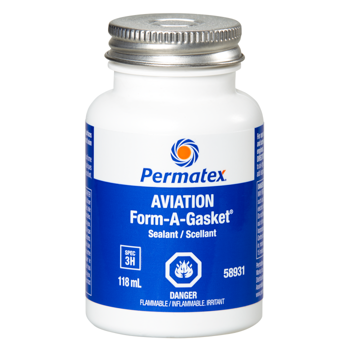 Permatex® Form-A-Gasket Aviation Gasket Sealant 3H, 118mL Can