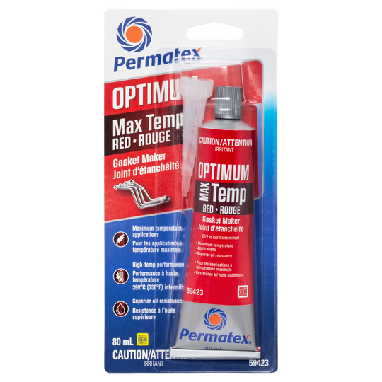 Permatex® Optimum Red High-Temp Gasket, 80mL Tube