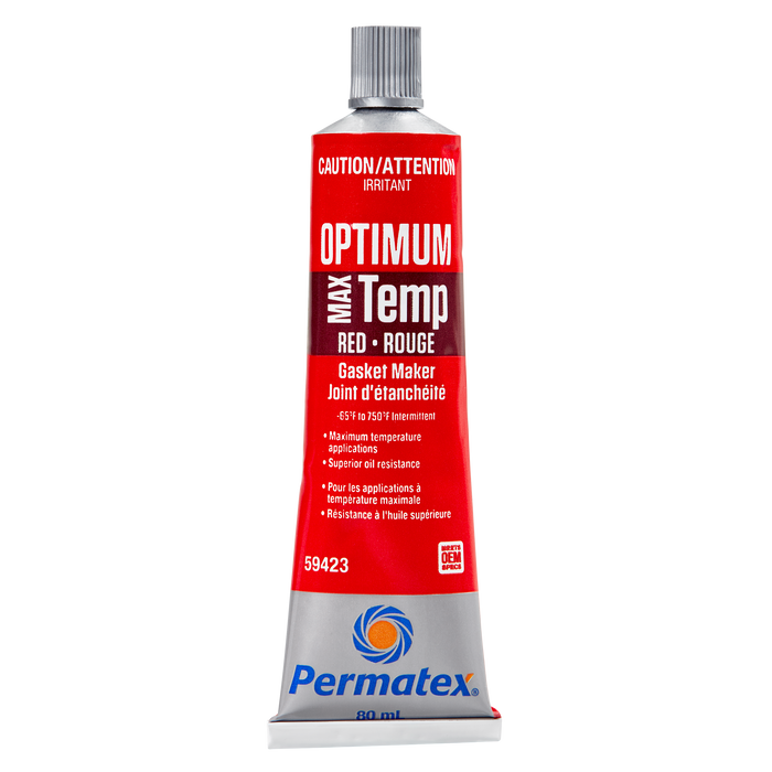 Permatex® Optimum Red High-Temp Gasket, 80mL Tube
