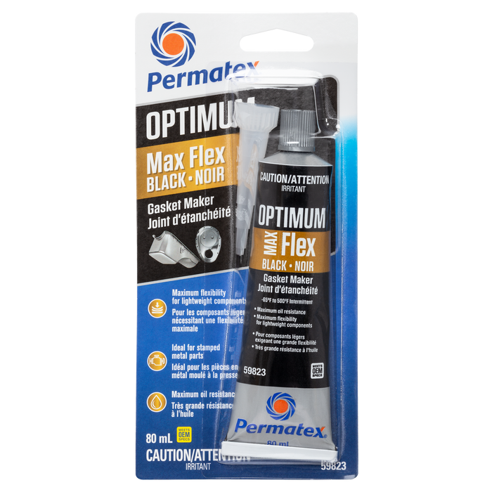 Permatex® Optimum Black Gasket Maker, 80mL Carded Tube